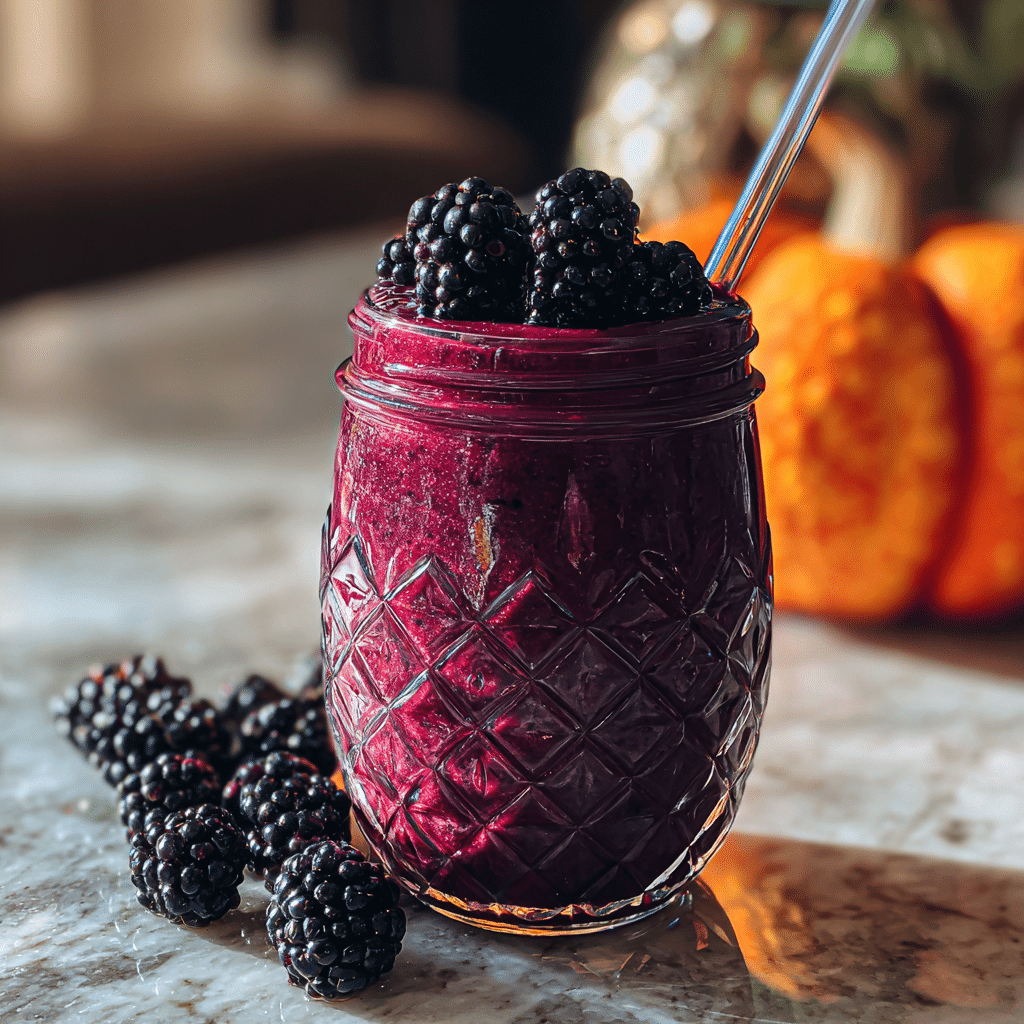 Blackberry Midnight Smoothie