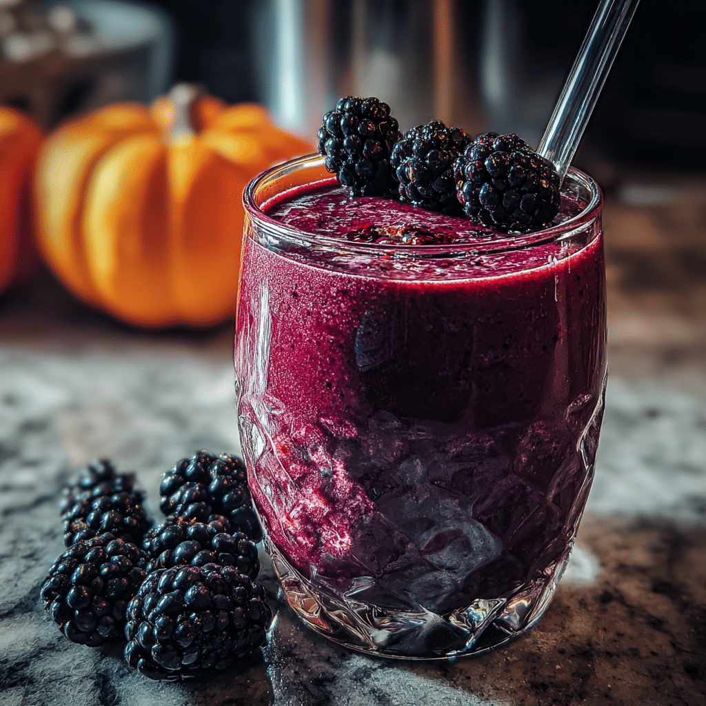Blackberry Midnight Smoothie