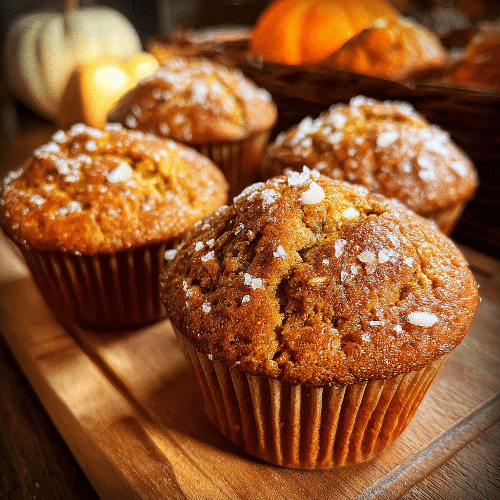 Bakery Style Pumpkin Muffins
