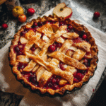 Apple Cranberry Pie