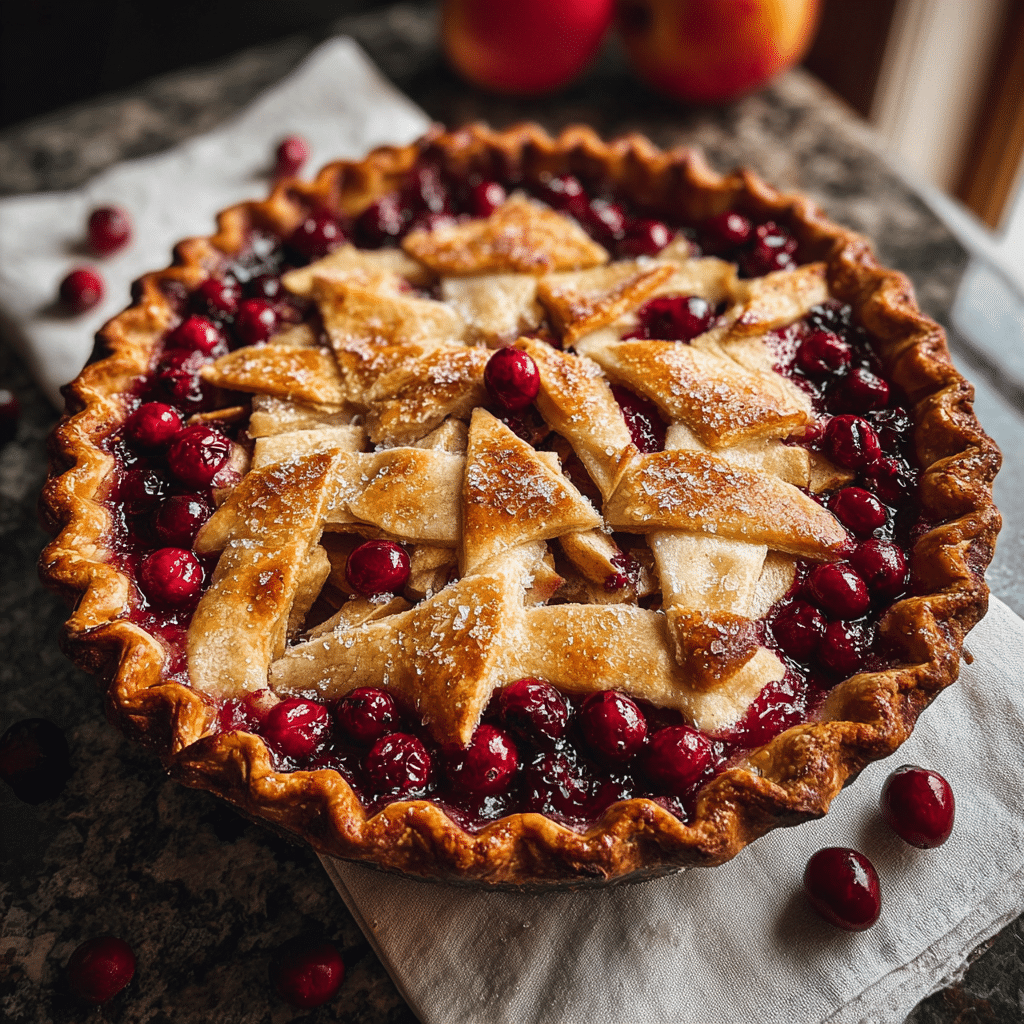 Apple Cranberry PieApple Cranberry Pie