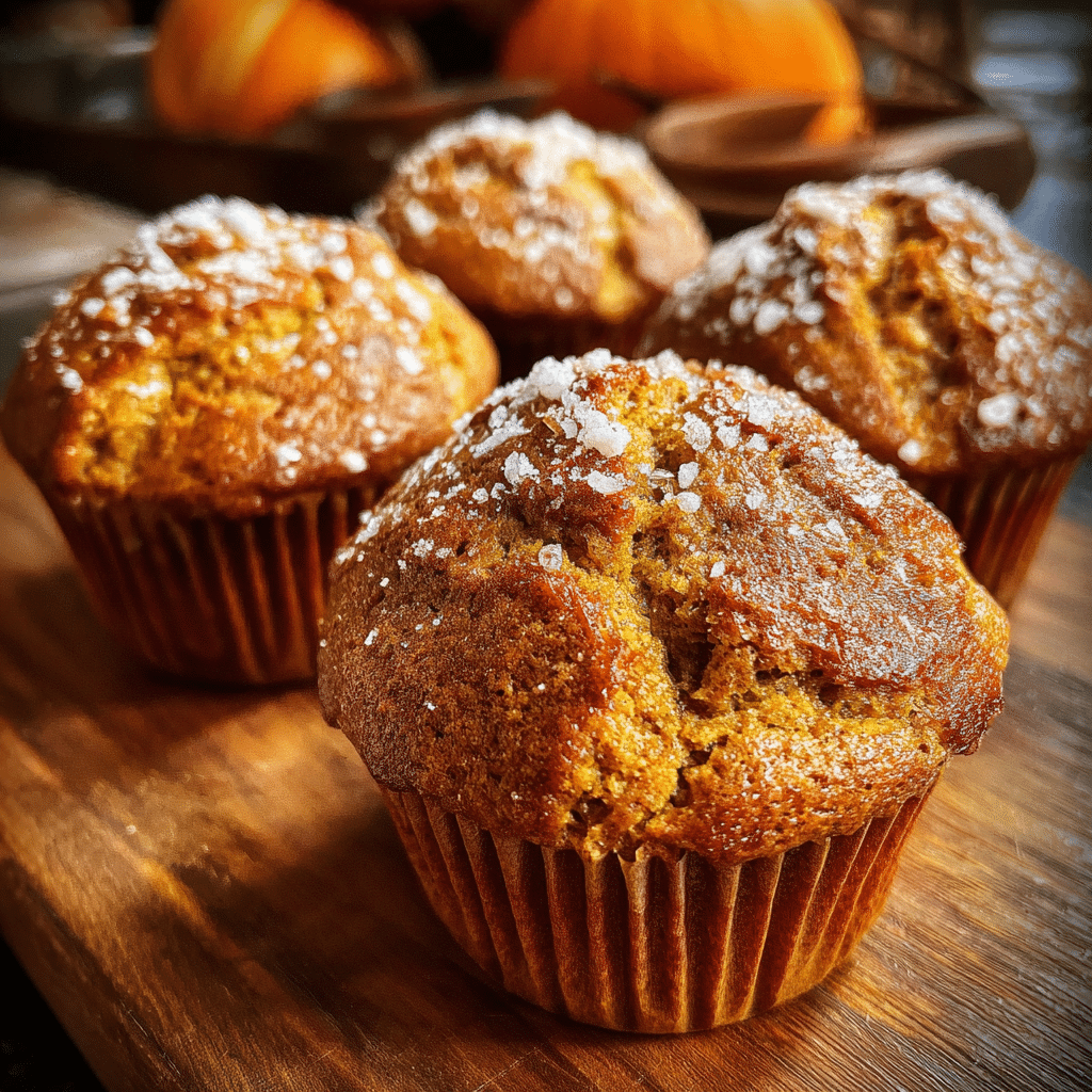 Bakery Style Pumpkin Muffins