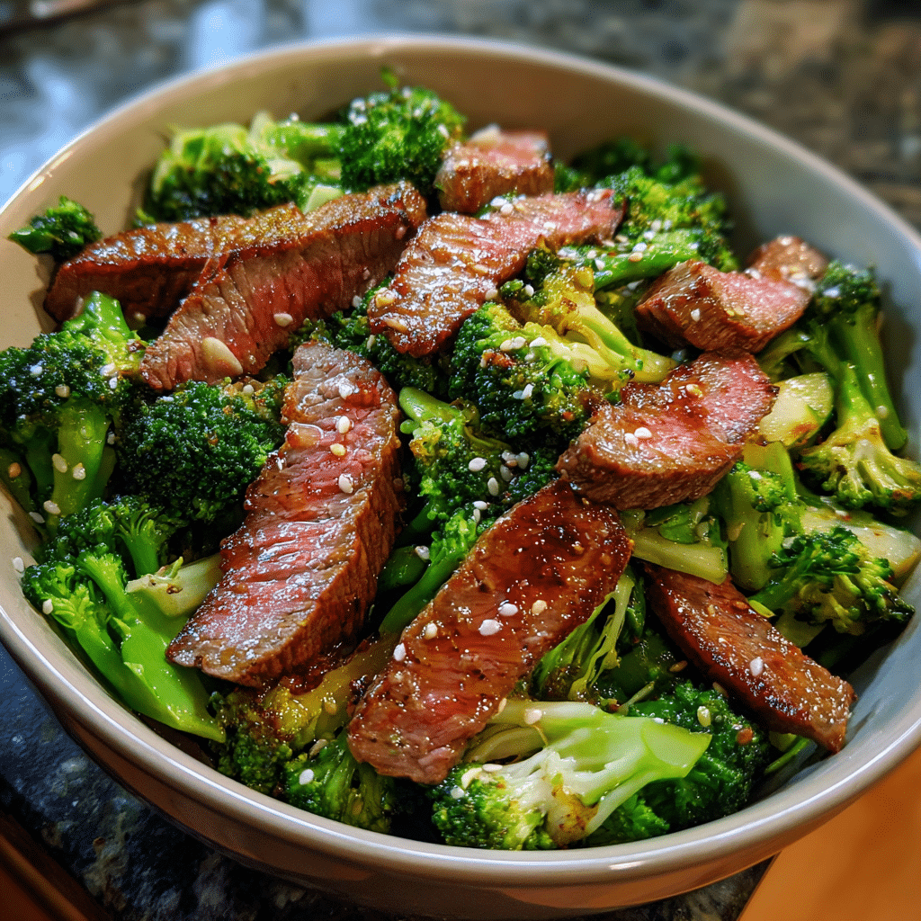  Beef & Broccoli Steak Salad
