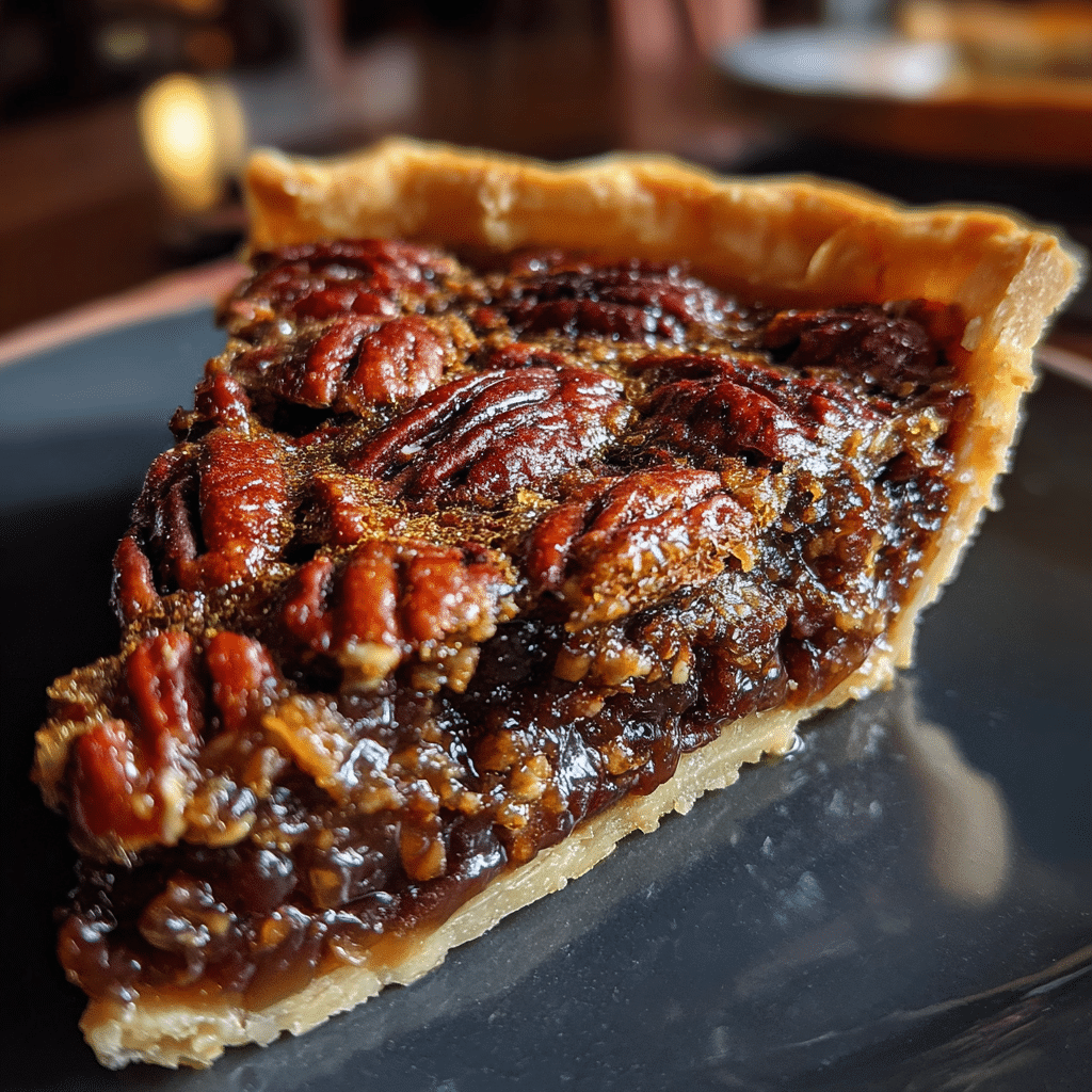 Bourbon Pecan Pie