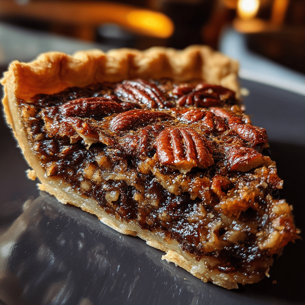 Bourbon Pecan Pie