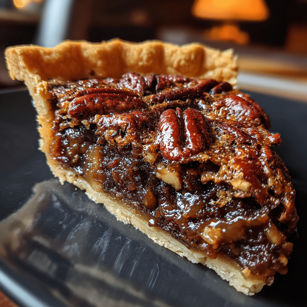 Bourbon Pecan Pie