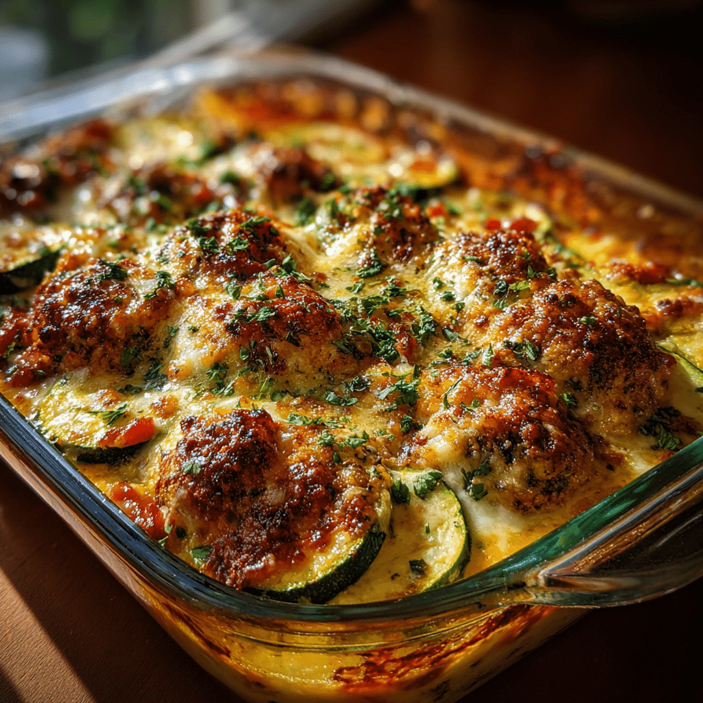 Chicken Zucchini Bake