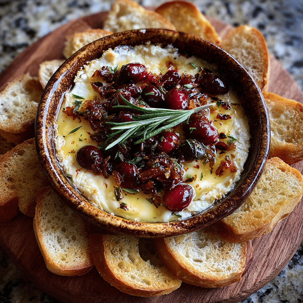 Cranberry Brie Dip