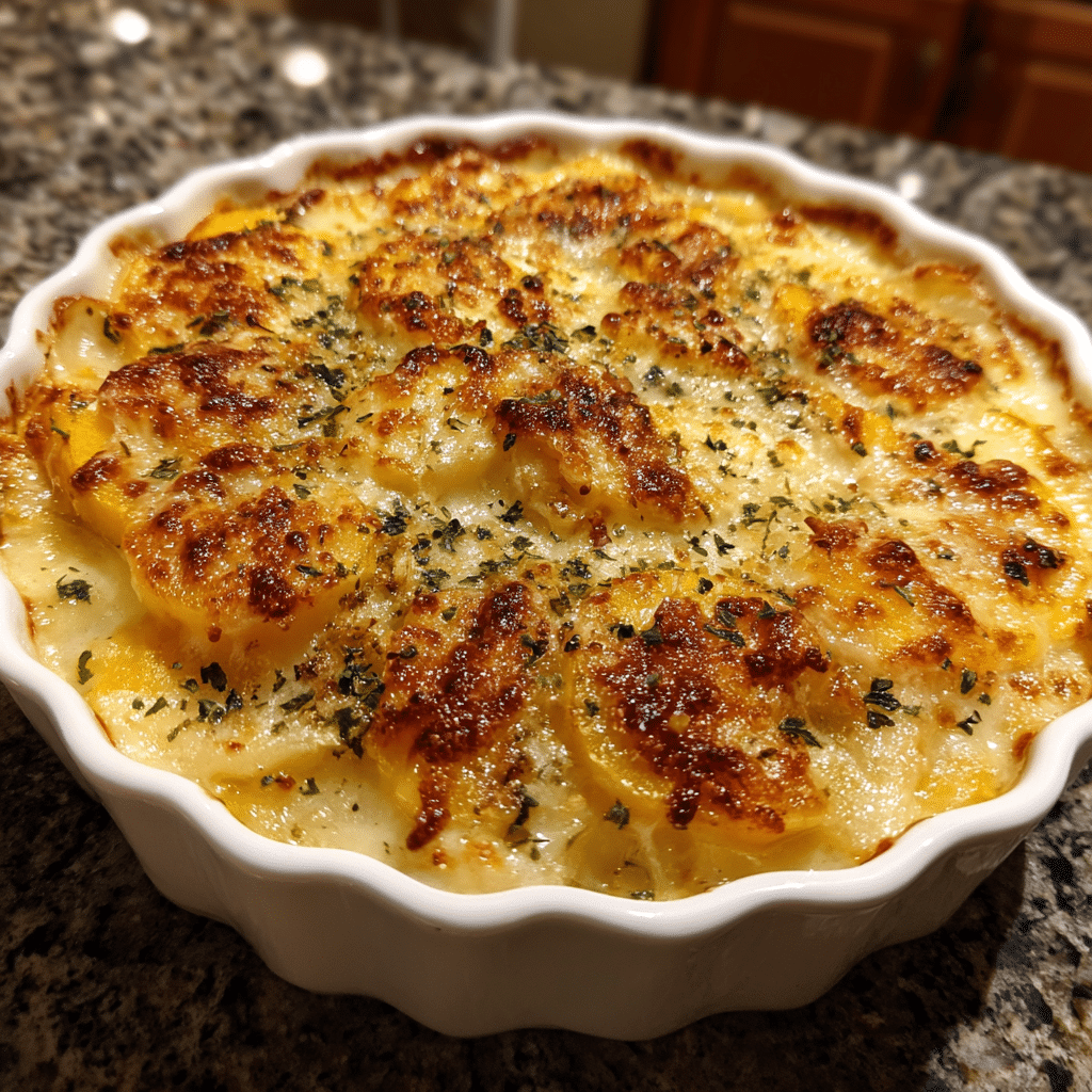 Butternut Squash & Apple Gratin