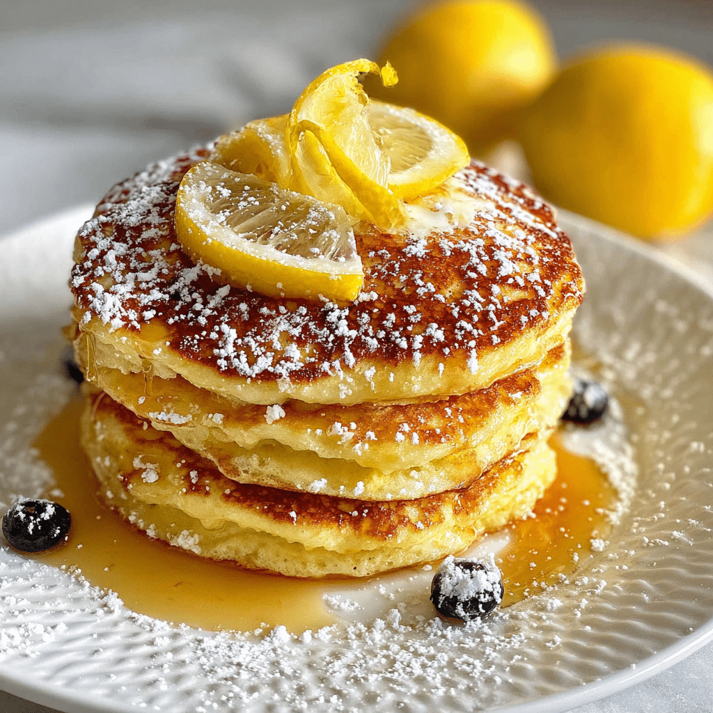 Lemon Ricotta Pancakes