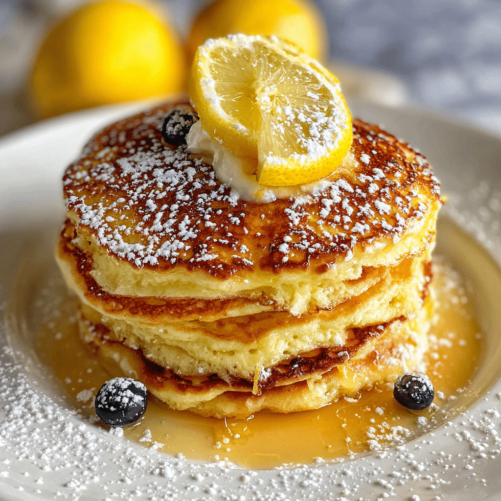 Lemon Ricotta Pancakes