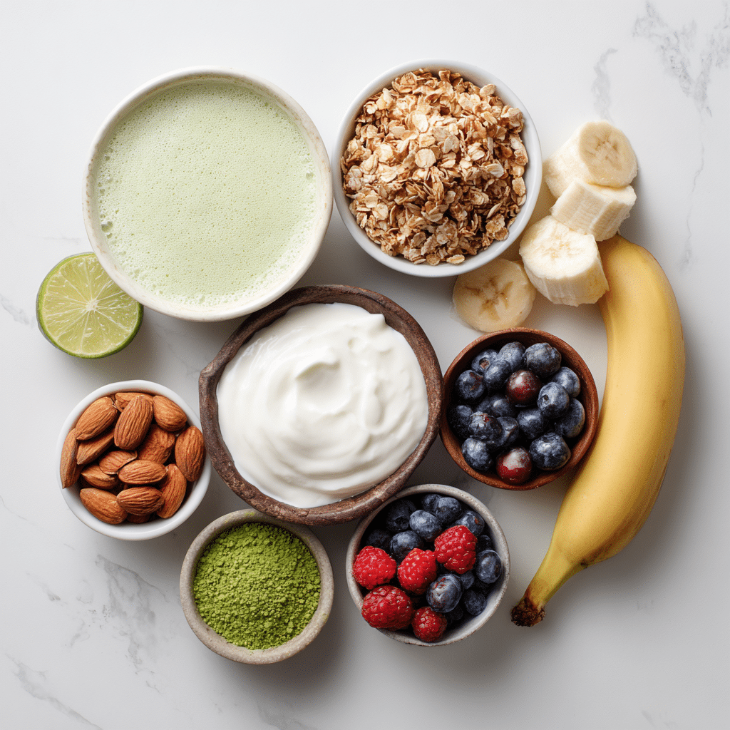 Matcha Pistachio Energy Balls