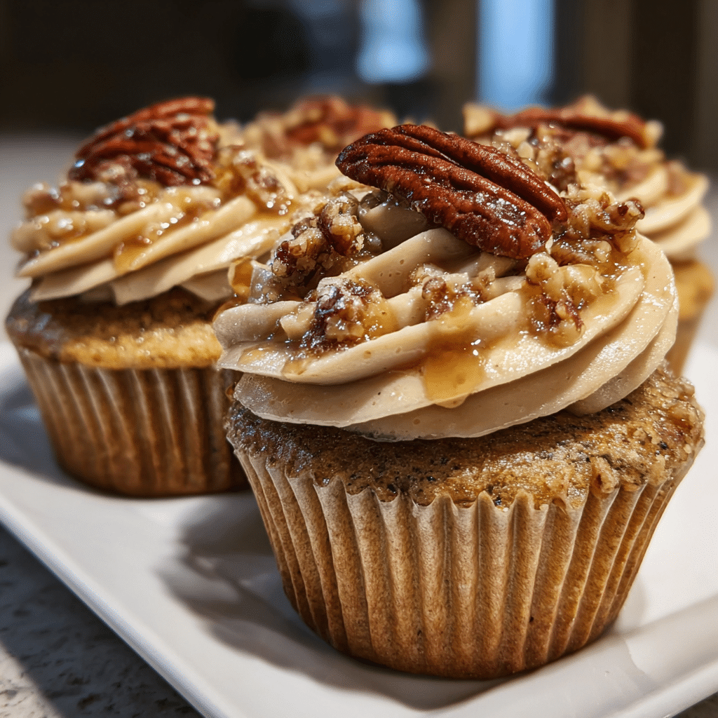 Pecan Pie Cupcakes