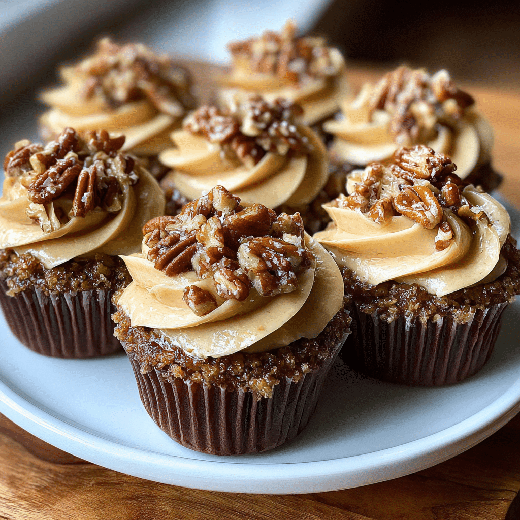 Pecan Pie Cupcakes