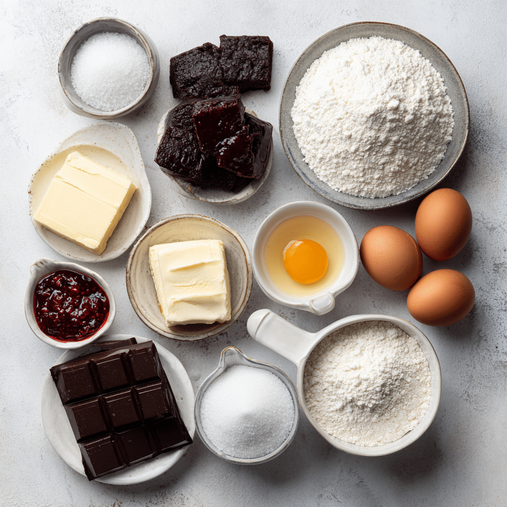 Raspberry Frosted Fudge Brownies