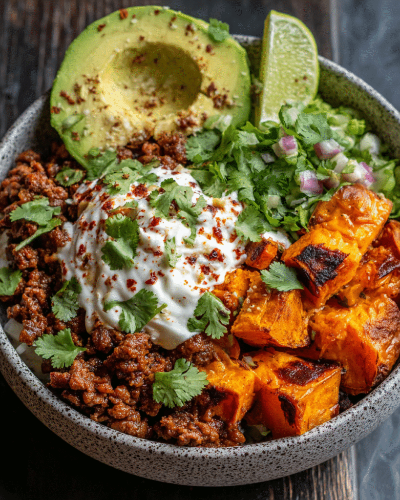 Sweet Potato Taco Bowls