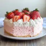 No-Bake Strawberry Cloud Cake