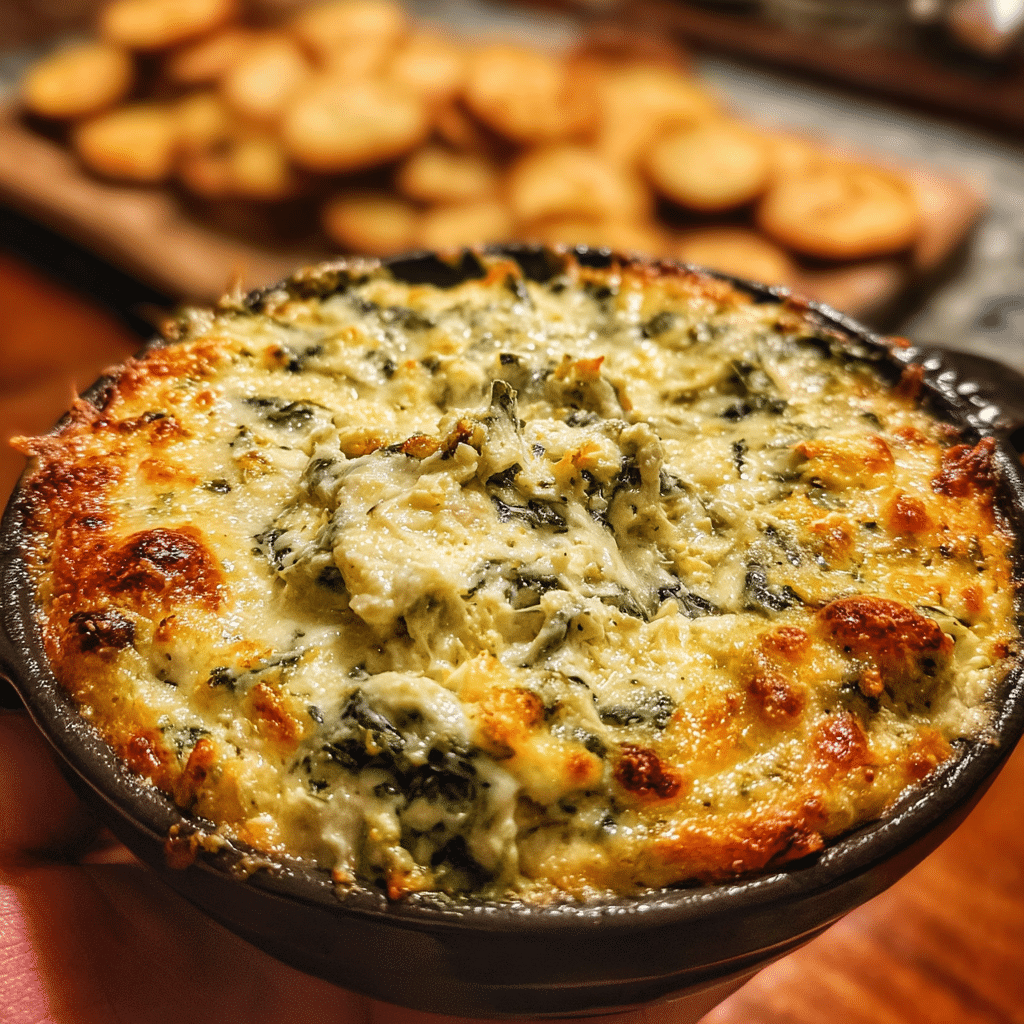 Crockpot Spinach & Artichoke Dip