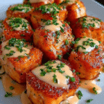 Crispy Bang Bang Salmon Bites