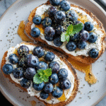 Best Blueberry Ricotta Toast: A Breakfast Flavor Explosion