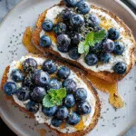 Best Blueberry Ricotta Toast: A Breakfast Flavor Explosion