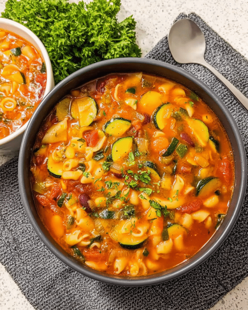 How Easy Minestrone Soup Saves Dinner in 30 Minutes