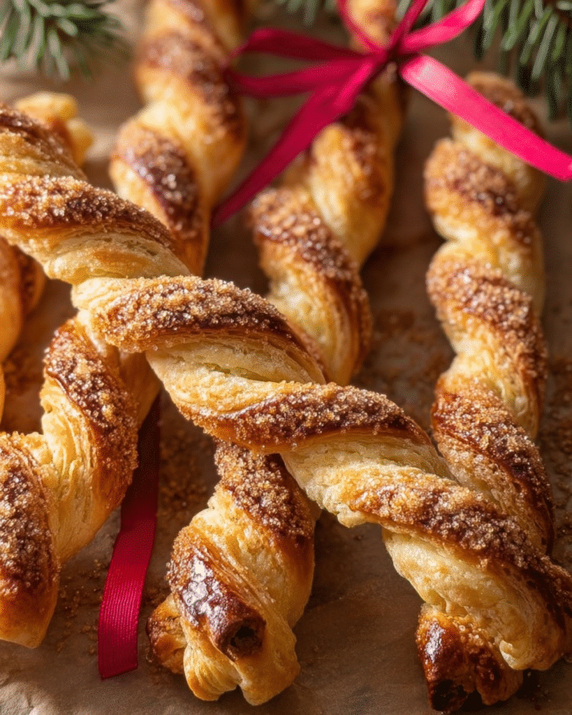 Cinnamon Sugar Puff Pastry Twists: Easy Dessert Magic!