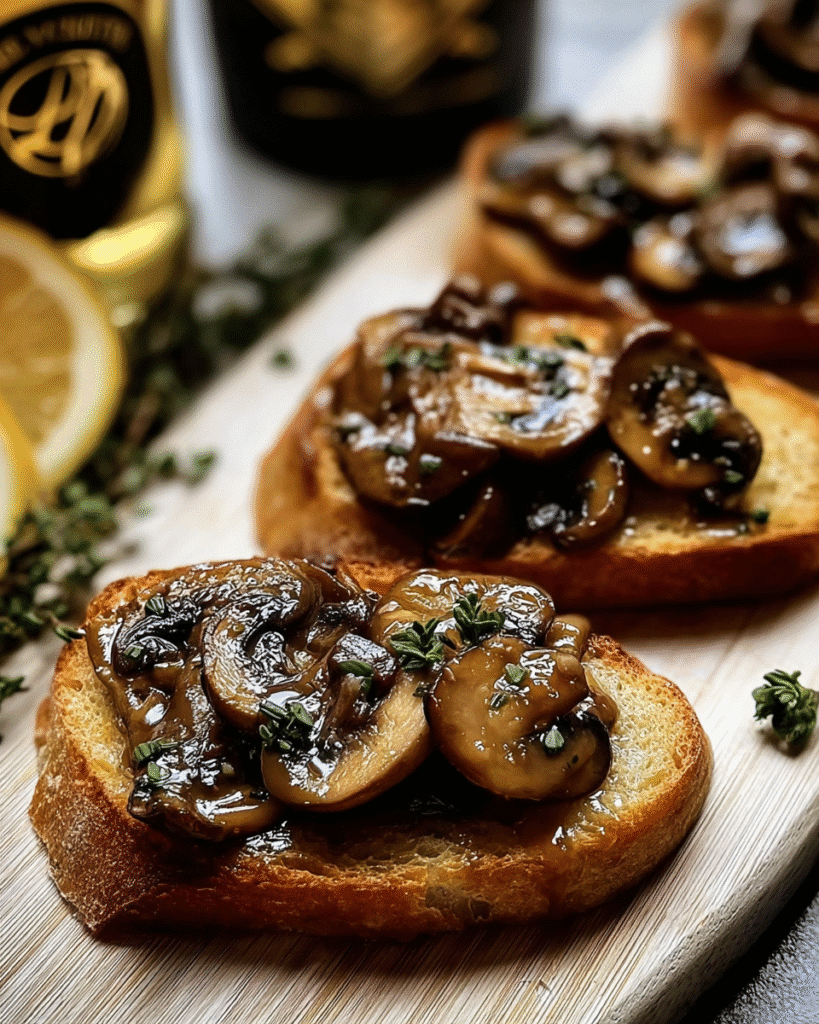 Vegan Mushroom Crostini: 5 Mouthwatering Appetizer Recipes