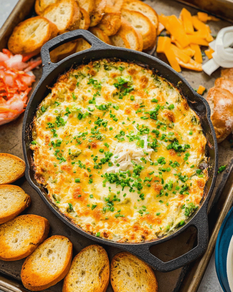 Baked Crab Dip That Will Steal the Party Spotlight