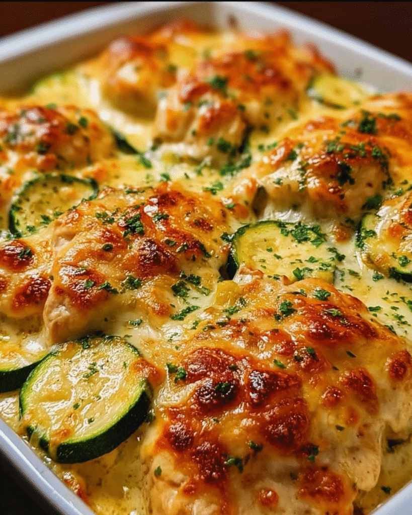 How Cheesy Chicken Zucchini Bake Saves Weeknight Dinners