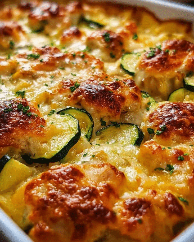 How Cheesy Chicken Zucchini Bake Saves Weeknight Dinners