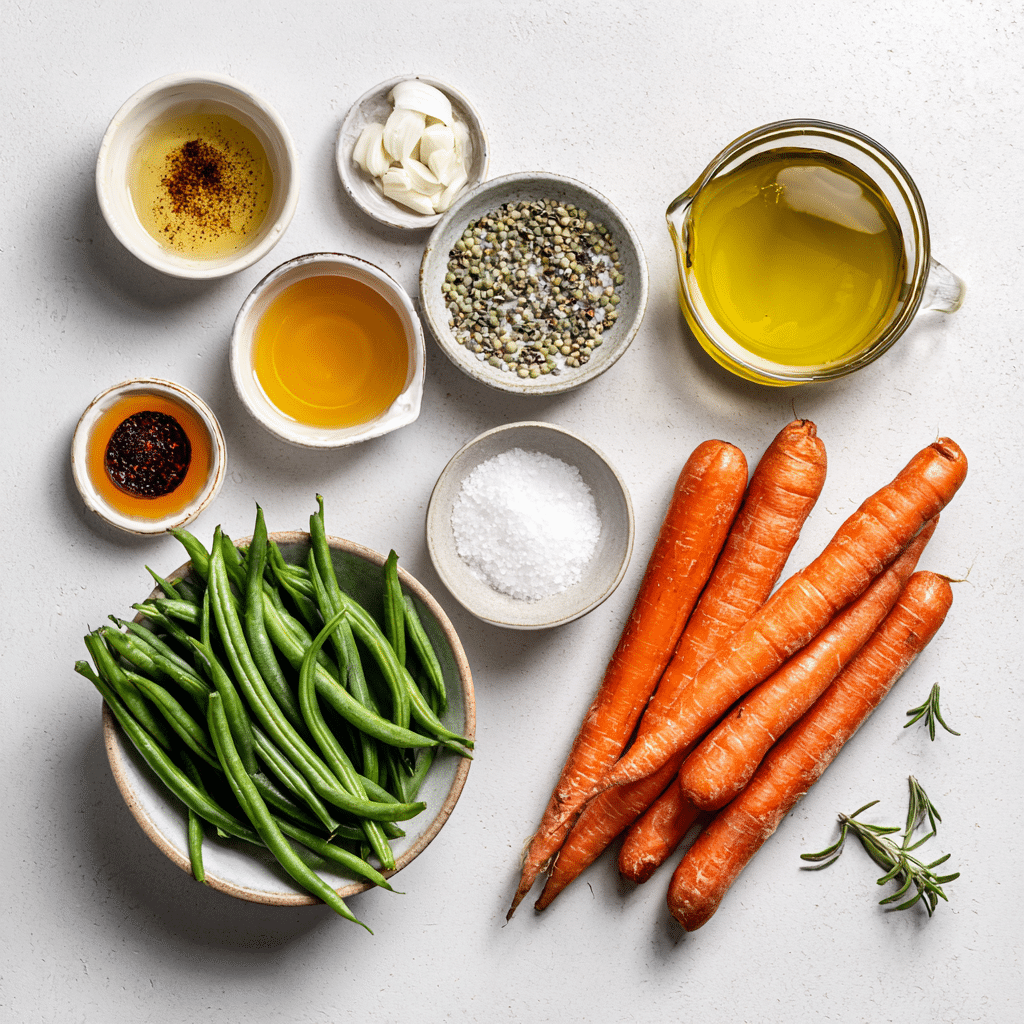 Honey Glazed Carrots & Green Beans: Veggie Magic in Minutes!