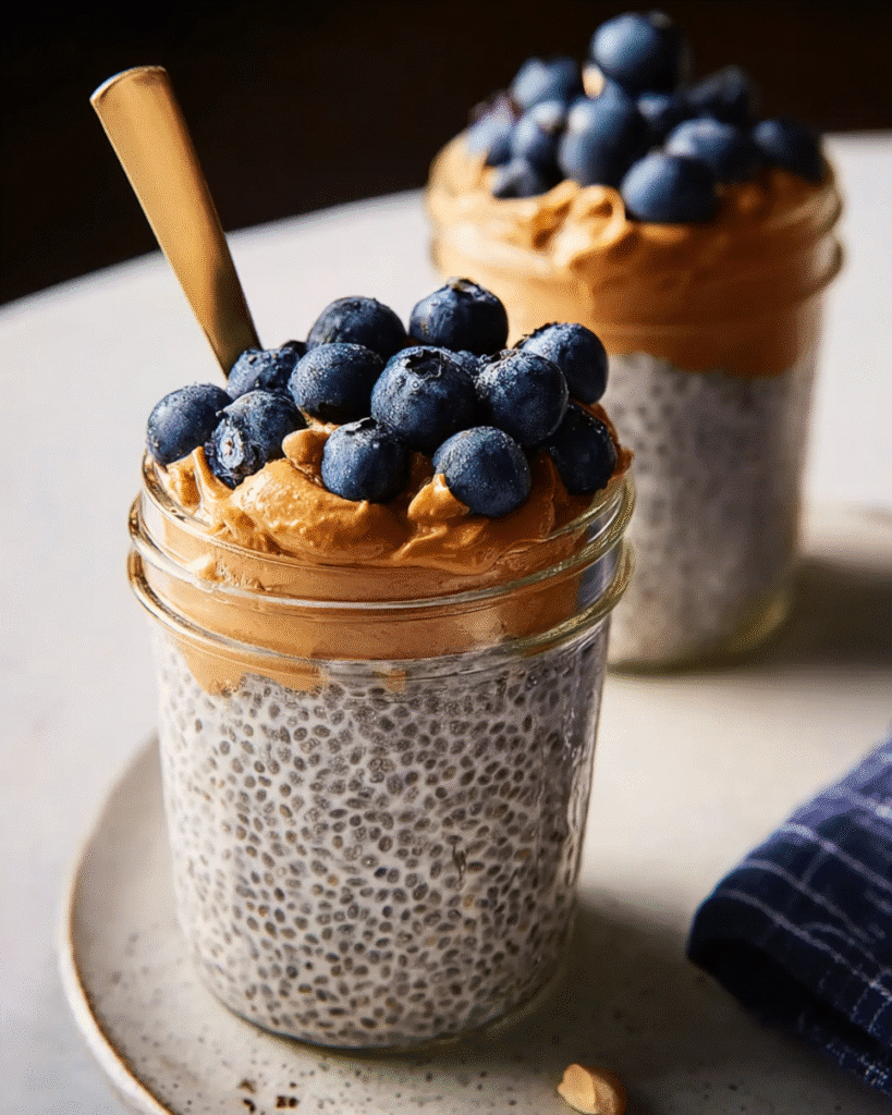 How Blueberry & Peanut Butter Chia Protein Pudding Fuels Your Day