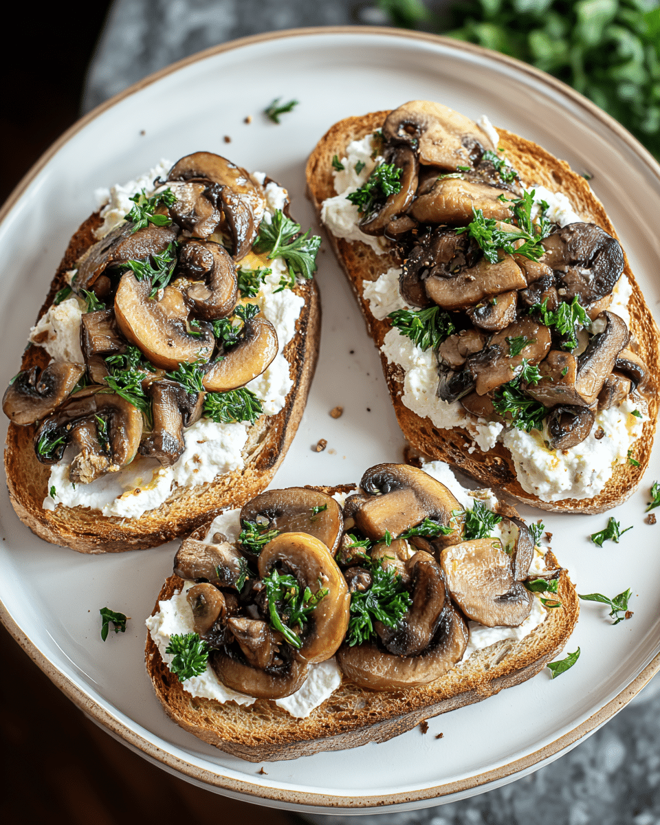 Mushroom Ricotta Toast: 5 Mouthwatering Recipes to Try Now