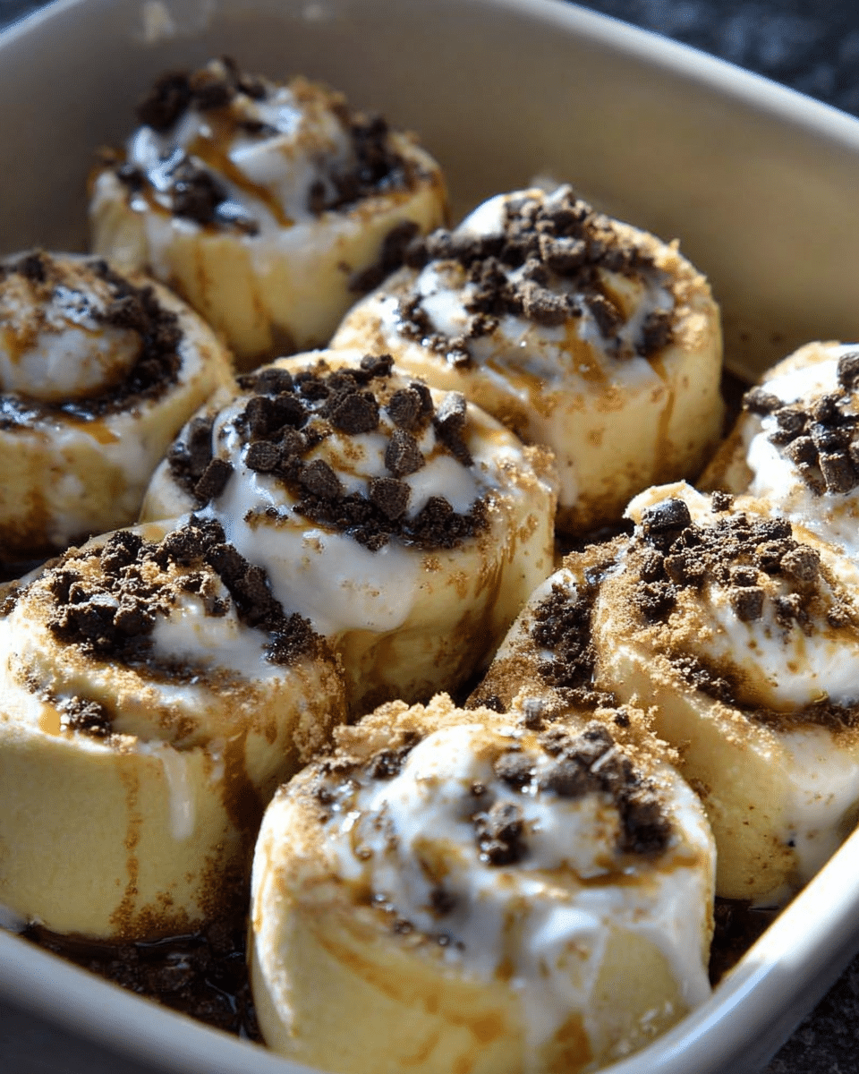 Gooey Golden S'mores Rolls: Best Dessert Ever!