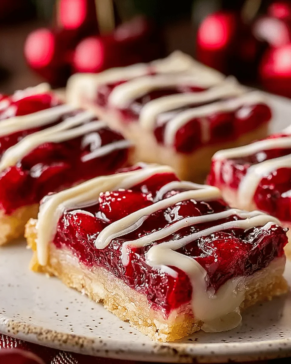 Ruby Red Cherry Bars: Why They'll Be Your New Dessert Obsession