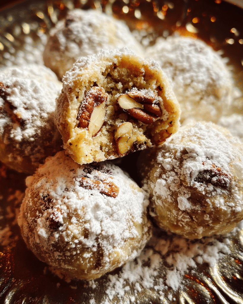 Buttery Pecan Snowball Cookies: Melt in Your Mouth Magic!