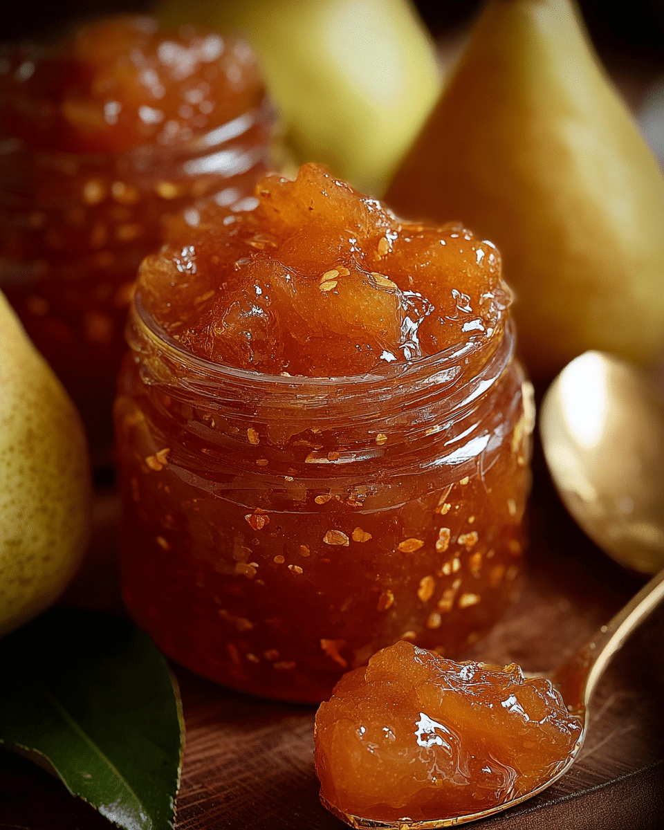 How Pear Preserves Unlock Sweet Homemade Magic in Minutes
