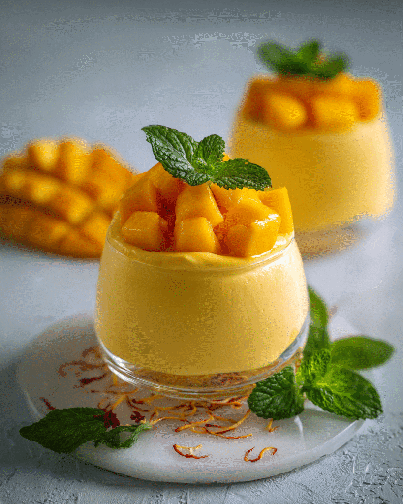 How to Make the Creamiest Mango Mousse in Minutes