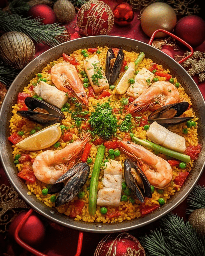 Holiday Seafood Paella: How to Wow Your Guests This Season!