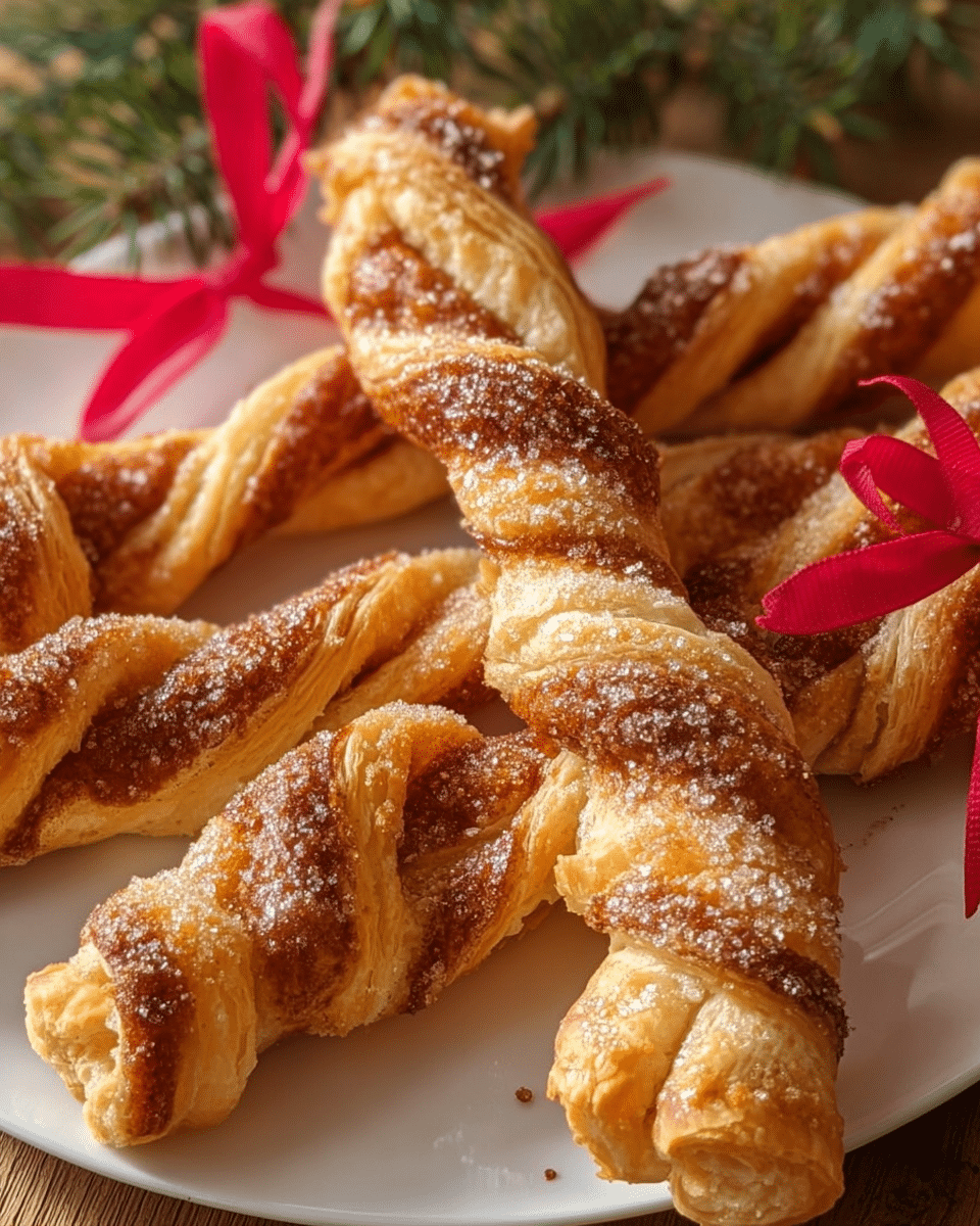 Cinnamon Sugar Puff Pastry Twists: Easy Dessert Magic!