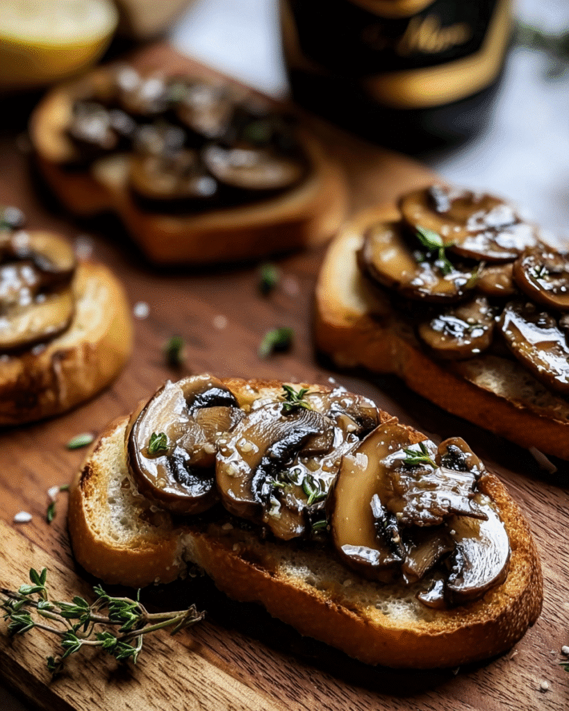 Vegan Mushroom Crostini: 5 Mouthwatering Appetizer Recipes