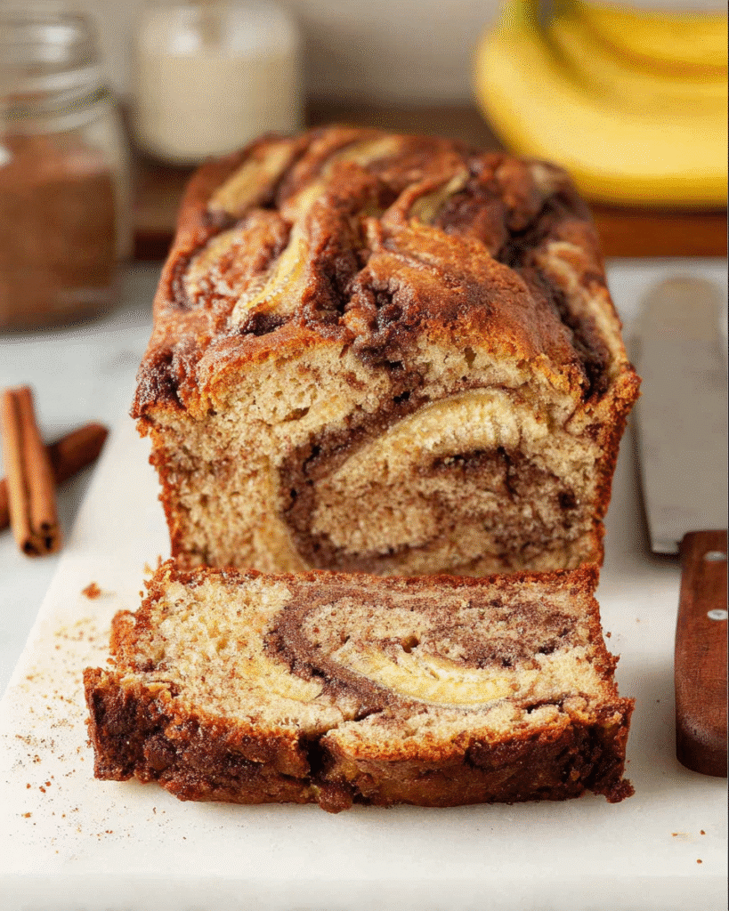 Cinnamon Swirled Banana Bread: The Ultimate Comfort Treat