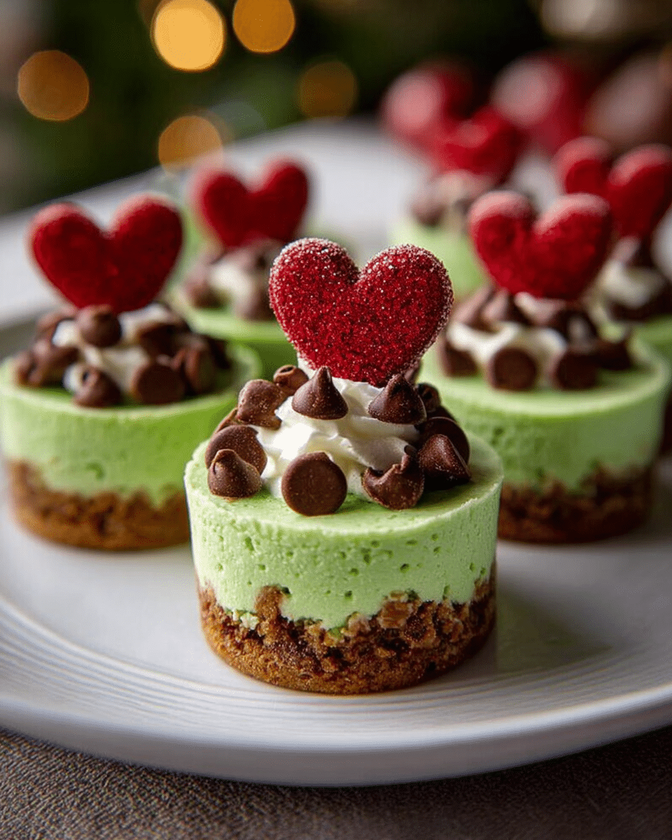 Grinch Mini Cheesecakes: 5 Festive Desserts That Steal Christmas