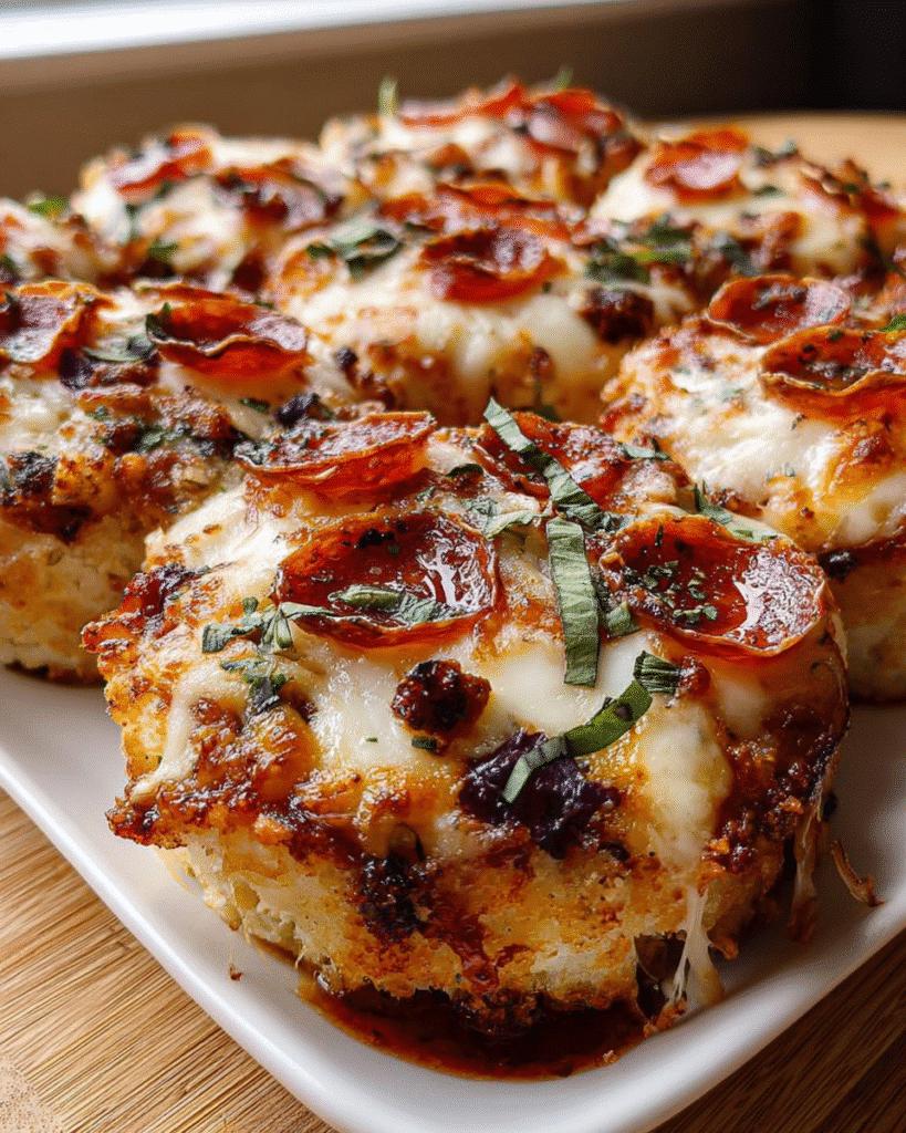 Pizza Bagel Bites Casserole: Ultimate Cheesy Comfort Dish!