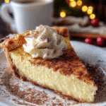 How to Make Christmas Eve Cinnamon-Vanilla Custard Pie Perfectly
