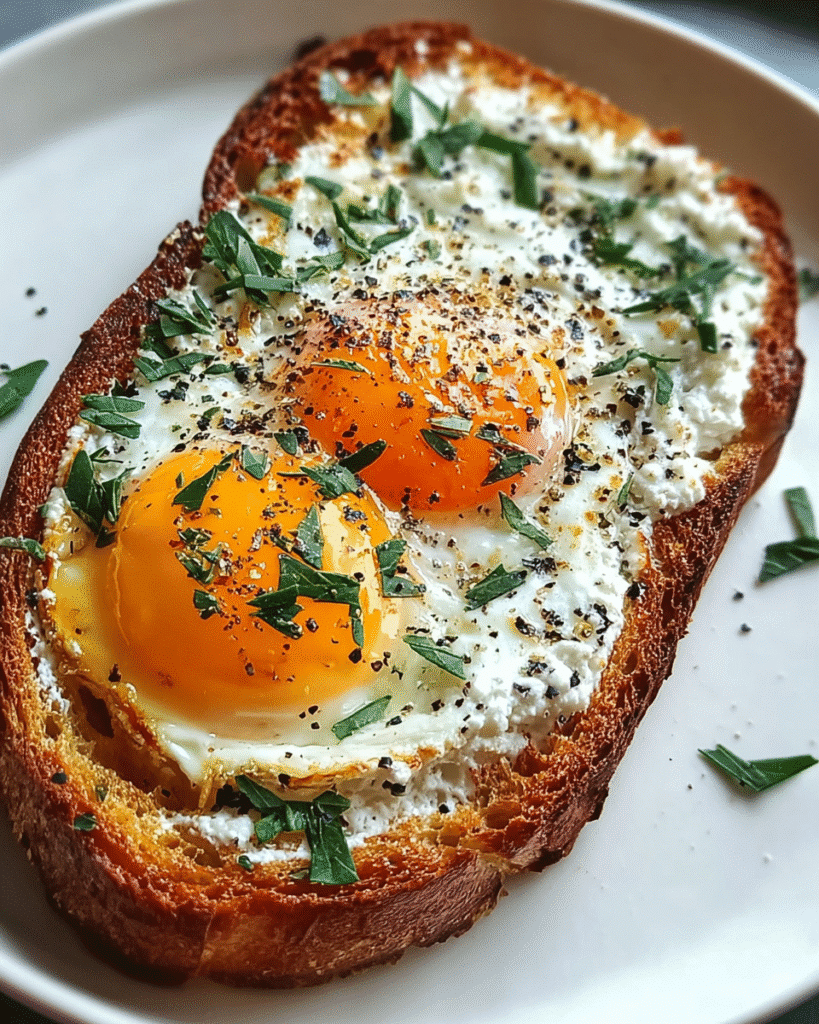 Fried Egg Ricotta Toast: 5 Mouthwatering Ways to Elevate Breakfast