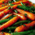 Honey Glazed Carrots & Green Beans: Veggie Magic in Minutes!