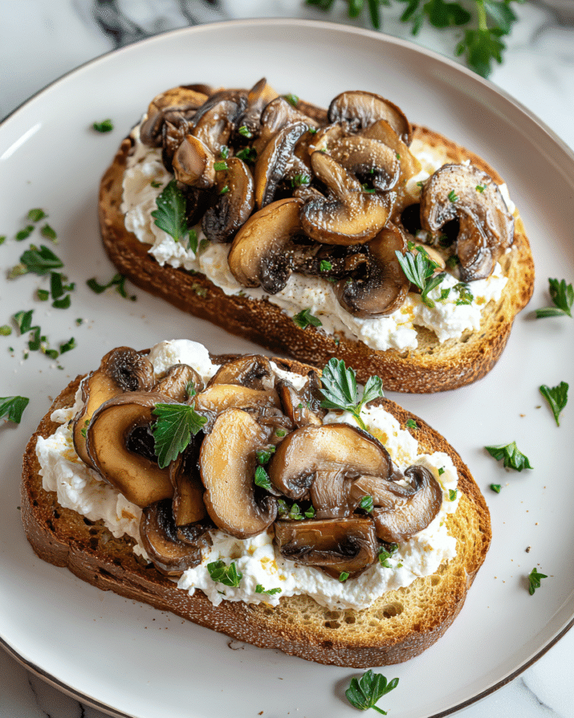 Mushroom Ricotta Toast: 5 Mouthwatering Recipes to Try Now