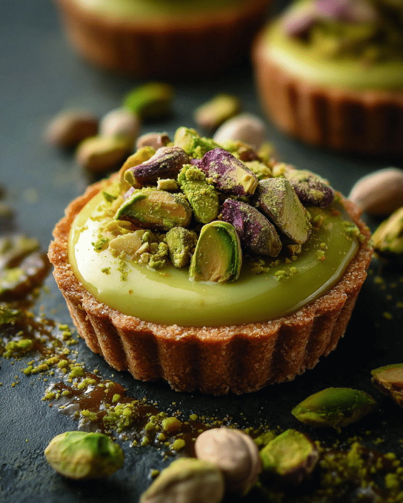 Mini Pistachio Tartlets